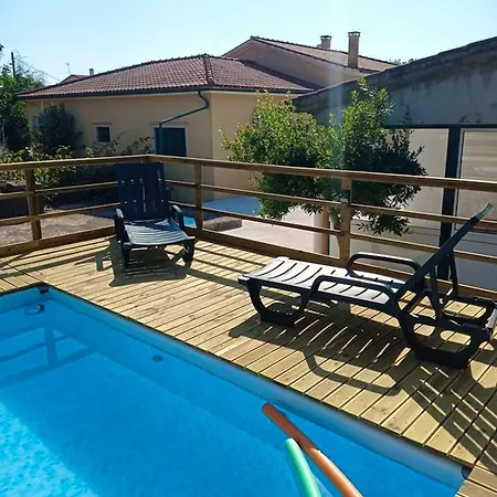 Charming House Near Santiago Da Guarda With Private Pool.